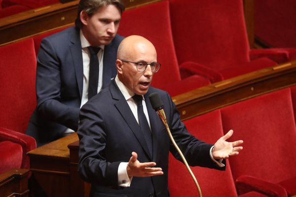 Eric Ciotti à l'Assemblée en mai 2020.