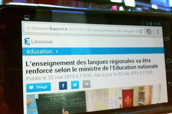 Lancement de la version mobile du site de France 3 Limousin