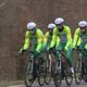 Les coureurs de la Team Philippe Wagner/Bazin à l'entraînement.