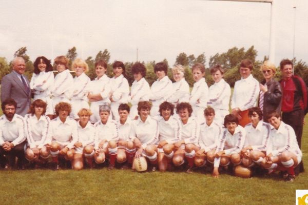 Première équipe de France féminine en 1982