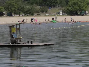 Base nautique à Condrieu interdite à la baignade