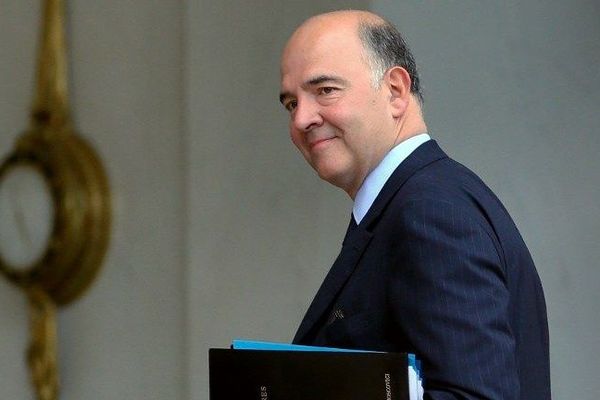 Le ministre des finances Pierre Moscovici 