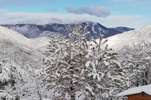 La neige à Valdeblore le 05/05/2019