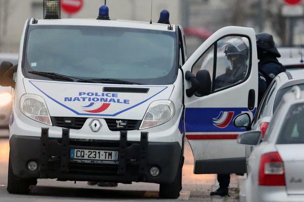 Intervention de la police, dans le quartier de la Meinau à Strasbourg le 13 décembre 2018 (photo d'illustration).