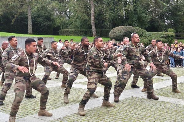 Le XV du Pacifique était à Colombey-les-Deux-Églises jeudi 3 octobre 2024.