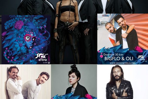 Shaka Ponk, Bob Sinclar, Boulevard des Airs... parmi les têtes d'affiche du festival de Rock in Evreux 2019.