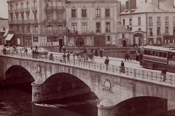 Nantes vers 1900, photographie de Victor Girard