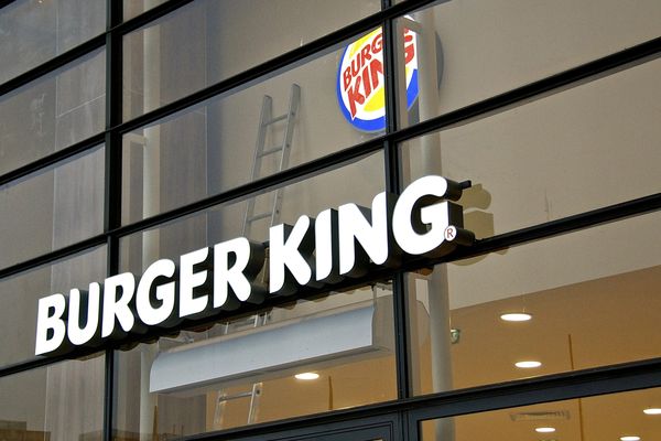 L'enseigne de Burger King à Lille.