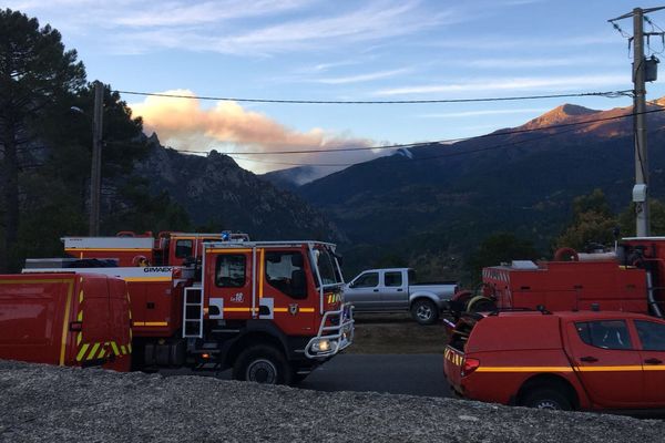 Les pompiers de l'Hérault ont été envoyés en Haute-Corse jeudi soir - 28 octobre 2017