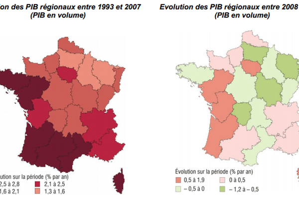 Source : Insee, Comptes régionaux base 2005