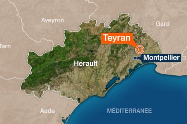 Teyran dans l'Hérault.