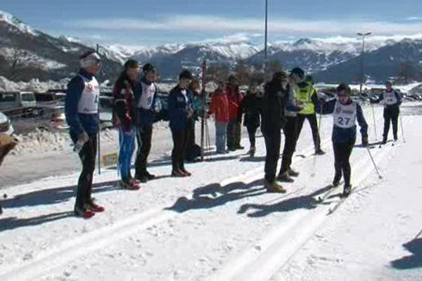 Jeudi ont eu lieu les épreuves de ski nordique à Réallon.