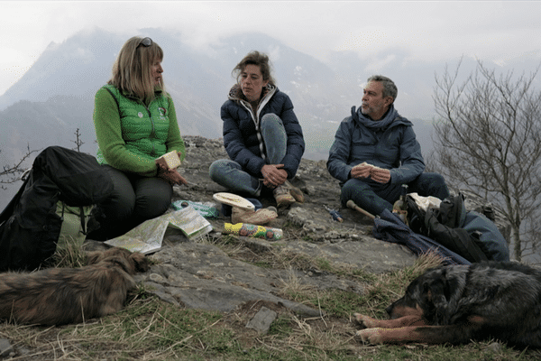 Ballade sur les hauteurs de Lescun avec Françoise Stugge et Camille Machado