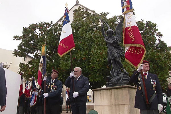 Rassemblement de l'Amicale sablaise des parachutistes, le 15 octobre 2022