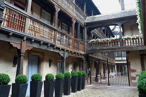 L'Hôtel de la Cour du Corbeau à Strasbourg