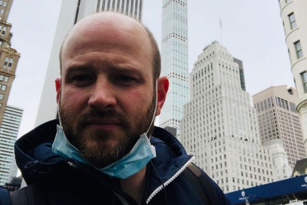 Yohann Cuynet, Jurassien expatrié à New York, vit confiné dans le quartier économique de la grosse pomme, Manhattan