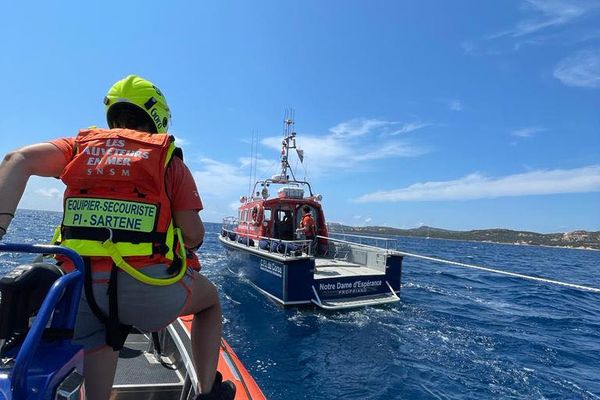 La SNSM de Propriano a porté secours à 16 personnes.