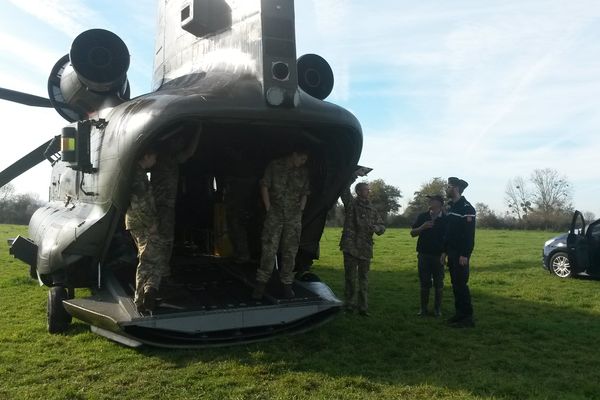 Les soldats de la Royal Air Force ont été hébergés chez les habitants.