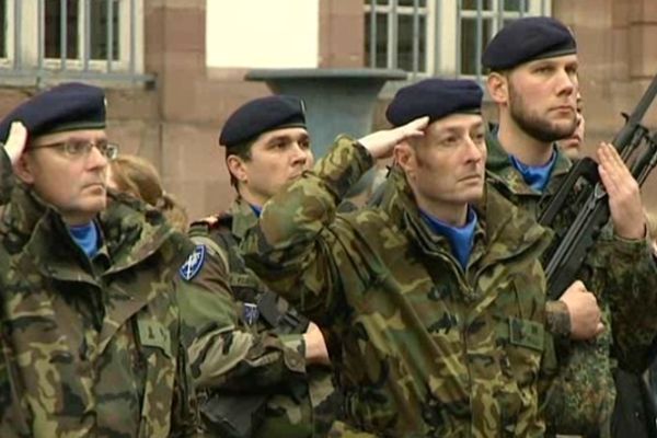 Une cérémonie a été organisée le 31 janvier à Strasbourg pour les 20 ans de l'Eurocorps