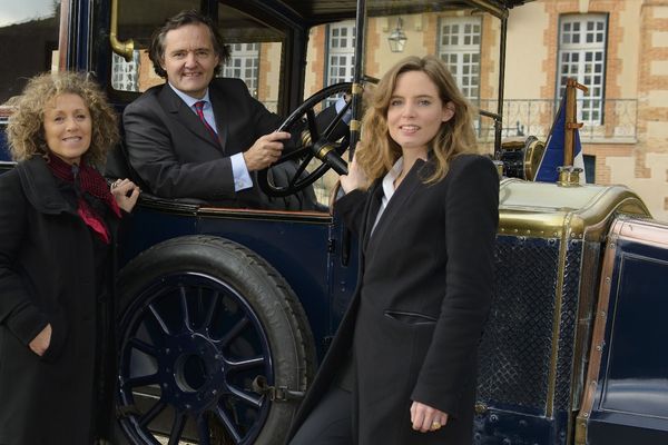 La famille Tainttinger, ici Pierre-Emmanuel et sa fille Vitalie, ont reçu Mireille Dumas pour l'émission "Des dynasties pas comme les autres"