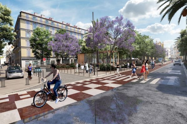 D'ici 2027, la configuration des lieux devrait changer de manière importante mais l'opération de la Ville de Nice est critiquée par l'association Terre Bleue.