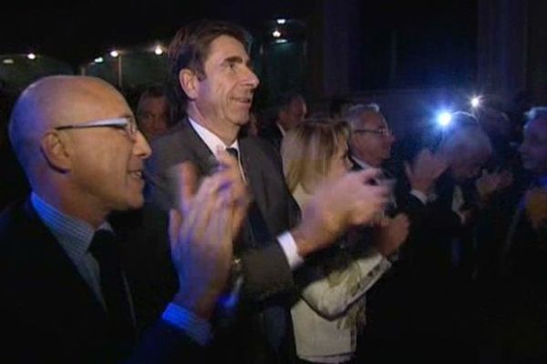 Eric Ciotti, Charles-Ange Ginesy, Jean Leonetti et bien d'autres élus UMP sont venus soutenir François Fillon