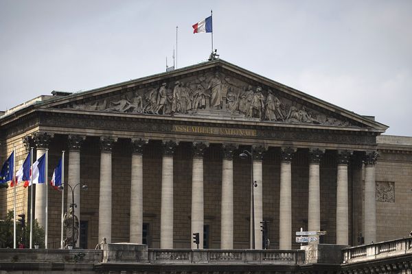 Le Palais Bourbon, siège de l'Assemblée nationale