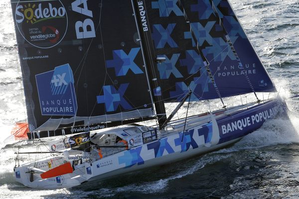 Armel Le Cléac'h conserve la tête en ce 65e jour de course.