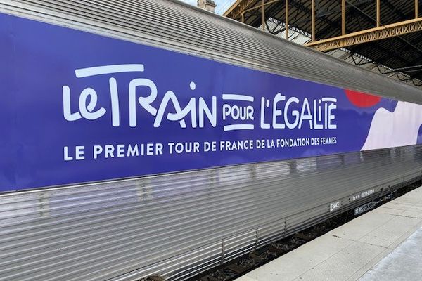 Le Train pour l'égalité s'est stoppé en garde de Marseille Saint-Charles.