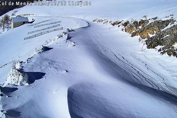 Le col de Menée est fermé.