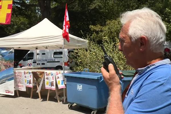 A la fête du Château aussi, la sécurité est désormais une préoccupation permanente.