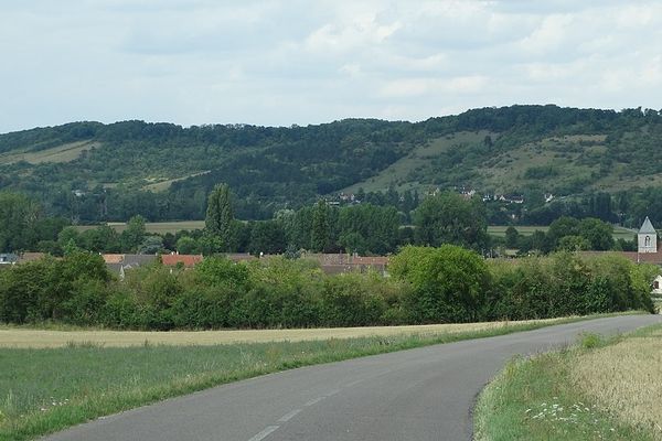 Dans l'Eure, sur la route de Giverny, le Vexin connaîtra un SAMEDI très nuageux.