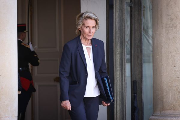 Caroline Cayeux, ministre déléguée en charge des Collectivités territoriales, à l'Elysée le 4 juillet 2022.