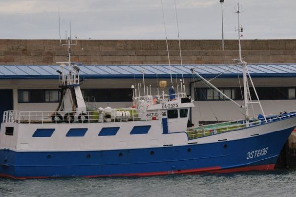 Le "Nuevo Madre Rosaura" à bord duquel le marin a disparu