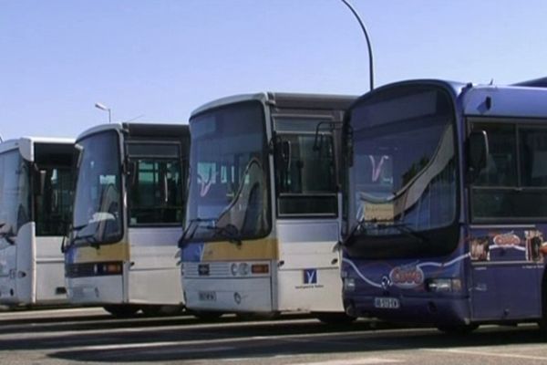 Ce matin, à Avignon, les bus étaient tous au dépôt