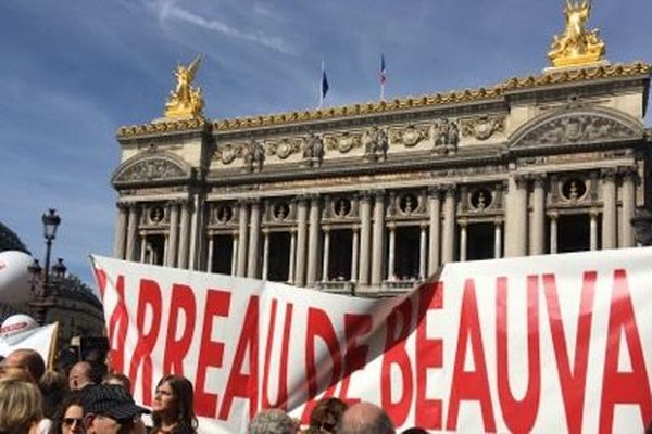 Les avocats de Beauvais à la manifestation nationale à Paris