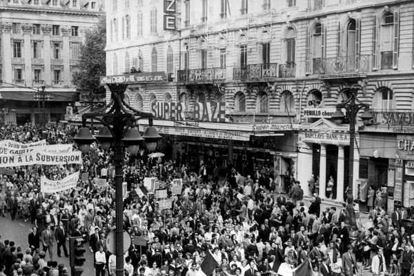 A Marseille aussi, la mobilisation de mai 68 a été très forte. 