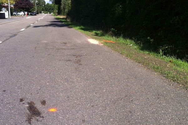 La voiture a percuté le piéton vers 3 heures du matin, il est mort sur le coup