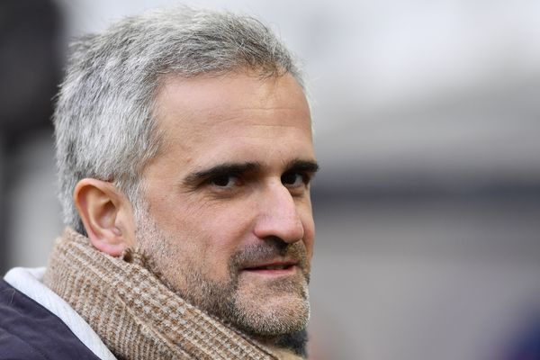 Le président des Girondins de Bordeaux a retrouvé le sourire hier soir lors du match face à Lyon.