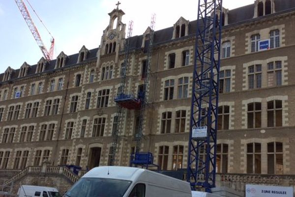 La Cité Judiciaire aménagée dans l'ancien lycée des Feuillants de Poitiers ouvrira en 2019.