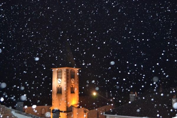 Neige à Poussay dans la nuit du 20 novembre 2013