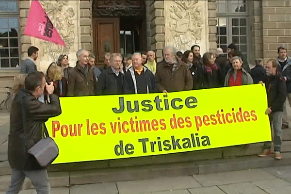 José Bové est venu soutenir Raymond Pouliquen, dans son combat avec Triskalia