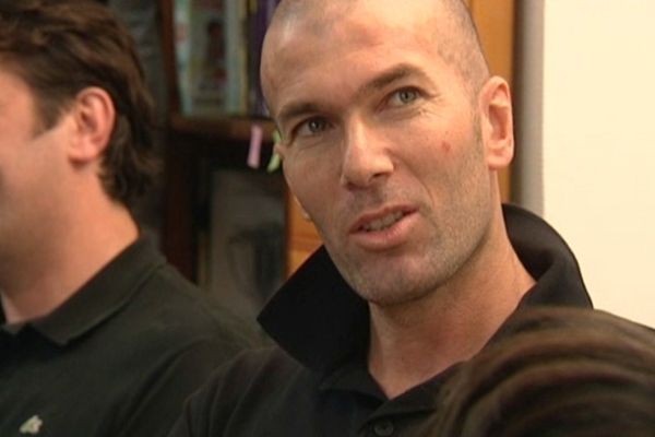 Zinedine Zidane était déjà venu à Limoges en novembre 2011.