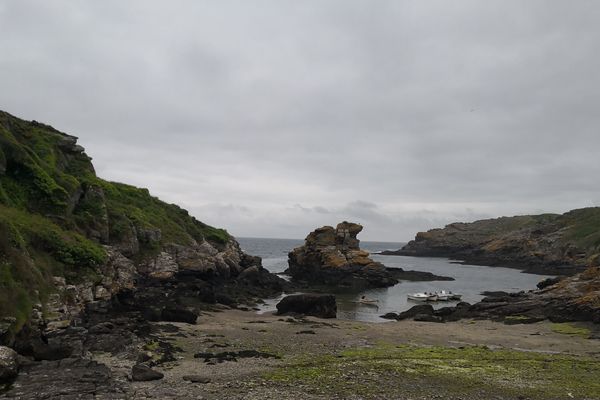 Sur l'île de Groix