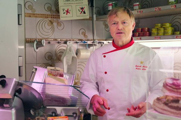 Patrick Maury, champion du monde d'andouillette.