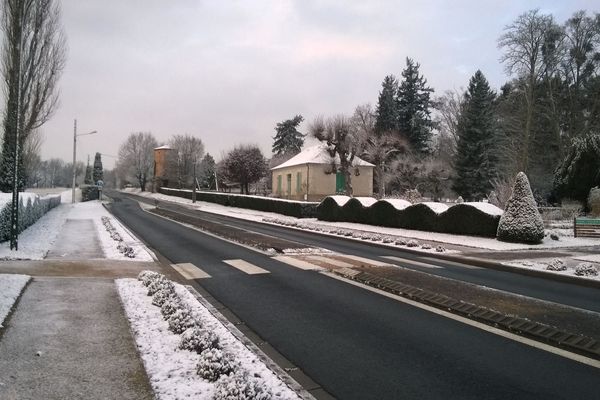 A La Roche-Posay, mercredi matin.