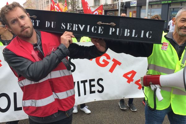 Le service public enterré ce mardi 10 octobre 2017 à Saint-Nazaire