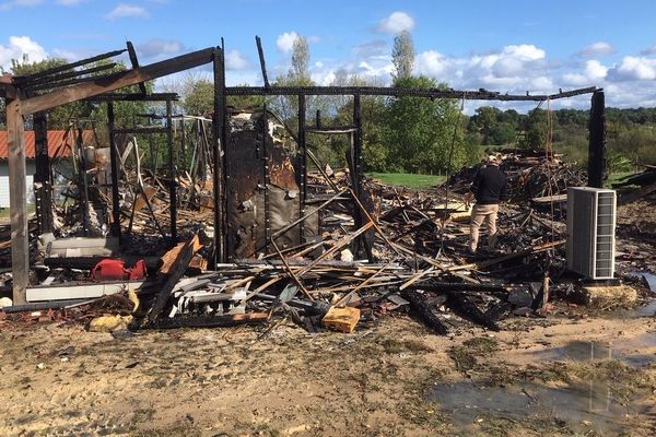 Dans l'incendie, la famille Danglade a tout perdu