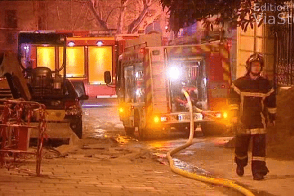 Bastia, dnas la nuit du 31 mars au 1er avril 2014