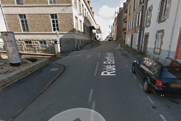 Rue Berthelot à Quimper/Street View